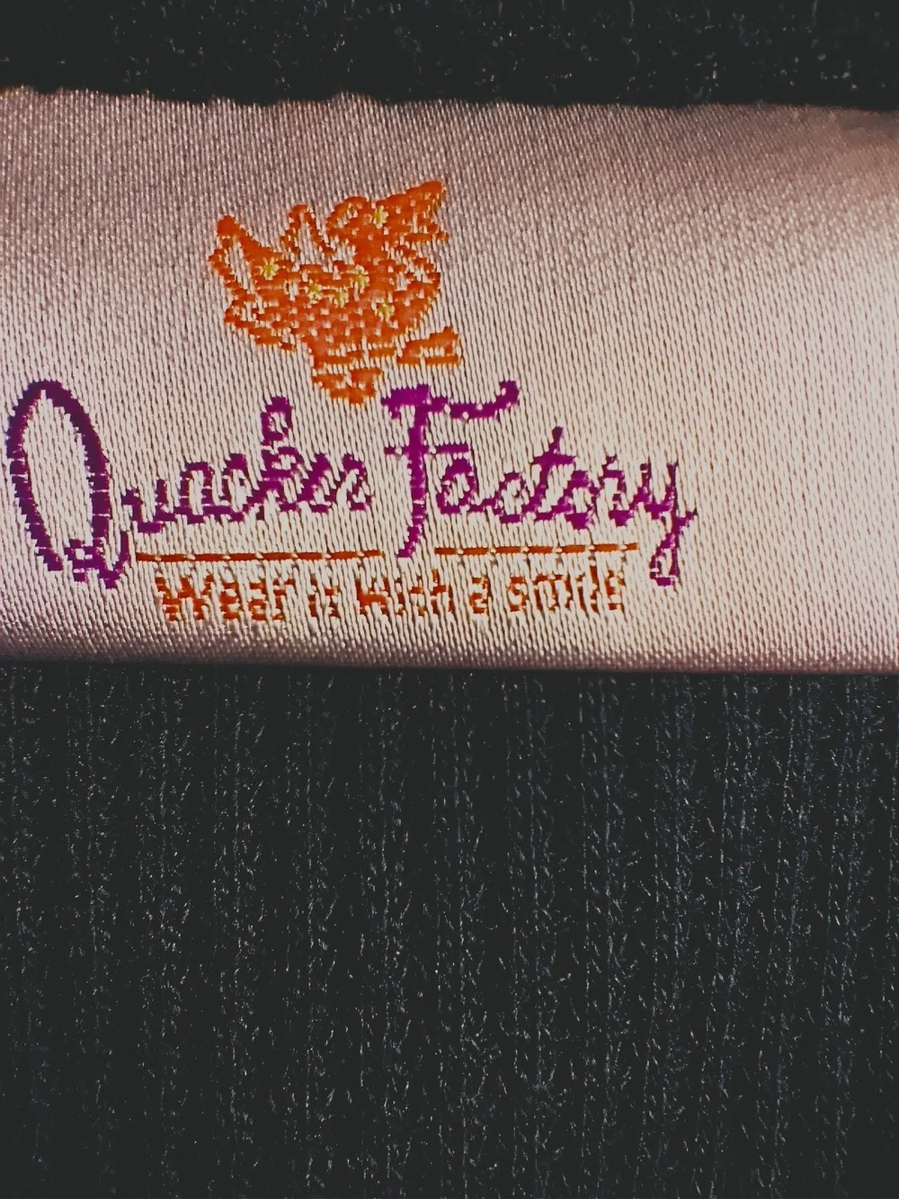 Quacker Factory Black Waffle Knit V-Neck Long Sleeve Sweater with Rhinestone